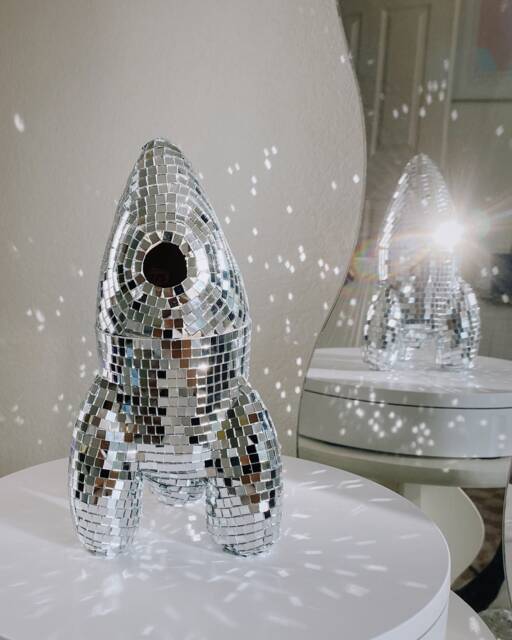 Disco Ball Rocket Ship - image 1