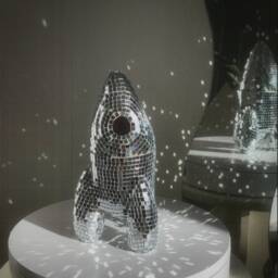 Disco Ball Rocket Ship - thumbnail 3