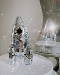 Disco Ball Rocket Ship - thumbnail 1