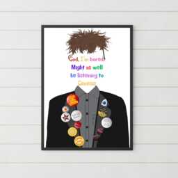 The Young Ones Poster, A4 Print, High Quality Wall Art, Rik Mayall, Peoples Poet 80's Tv The Young Ones Genesis Print - thumbnail 3