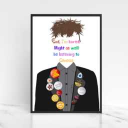 The Young Ones Poster, A4 Print, High Quality Wall Art, Rik Mayall, Peoples Poet 80's Tv The Young Ones Genesis Print - thumbnail 1