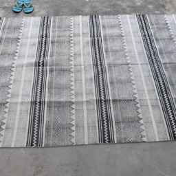 Large Indian Rugs Cotton Rug, Woven Area Sale, Decor Rustic Rugs, Decorative Bohemian Indian - thumbnail 3