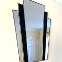 Art Deco Mirror Black - Calypso - thumbnail 3
