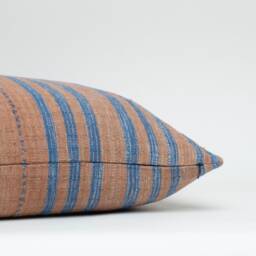 Handwoven Hill Tribe Cotton Throw Pillow Cover, Tribal Striped Tassel - 20x20 - thumbnail 4
