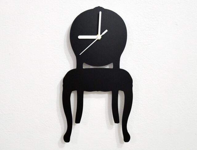 Classic Furniture Chair Silhouette - Wall Clock - image 1