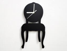 Classic Furniture Chair Silhouette - Wall Clock - thumbnail 1