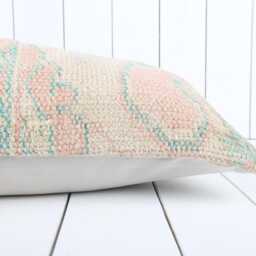 Kilim Lumbar Pillow Cover 12x24 Turkish Home Decor - thumbnail 4