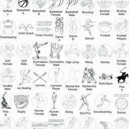 Custom Sports Collage Picture Frame Coach Gift, Made in America - thumbnail 3