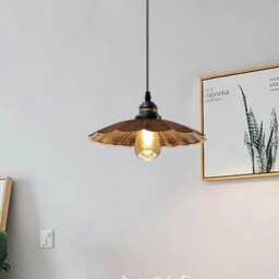 Rustic Metal Pendant Light Industrial Vintage Lampshade - thumbnail 2