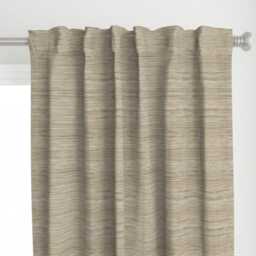 Coastal Neutral Curtain Panel - Beige Natural Tan Taupe Beach Sand Custom By Willowlanetextiles - thumbnail 1