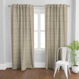 Coastal Neutral Curtain Panel - Beige Natural Tan Taupe Beach Sand Custom By Willowlanetextiles - thumbnail 2