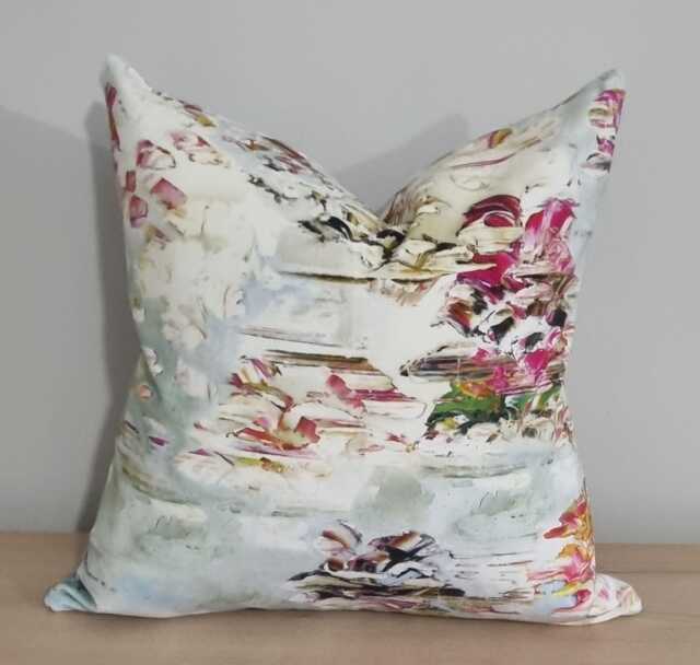 Romo Black Edition Pleasure Gardens Bloom Fabric Cushion Cover 45x45 cm - image 1