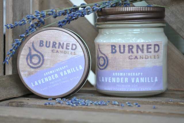 Aromatherapy Lavender Vanilla Soy Candles - image 1