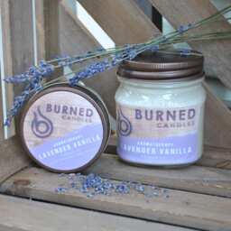 Aromatherapy Lavender Vanilla Soy Candles - thumbnail 2