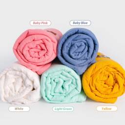Personalized Baby Blanket Soft Cotton Knit Newborn Gift Custom Embroidered Kids Shower Pattern Stroller - thumbnail 2