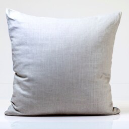 Watercolor Floral Pillow Cover, Indigo Blue Robert Allen Fabric - thumbnail 4