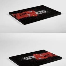 Cristiano Ronaldo Canvas Art Print Manchester United Celebration - thumbnail 3