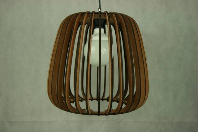Lamp2/Wooden Hanging Lamp Pendant Lighting Laser Cut Design Lamp - image 1