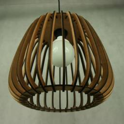 Lamp2/Wooden Hanging Lamp Pendant Lighting Laser Cut Design Lamp - thumbnail 2