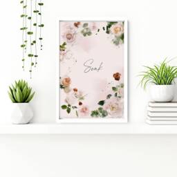 Trendy Shabby Chic Framed Set Of 3 Wall Art Prints For A French Country Bathroom Home Decor, Farmhouse Toilet Spa Decor - thumbnail 3