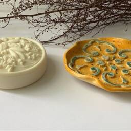 "Soap Dish ""Yellow Flower" - thumbnail 2