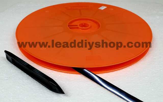 Antique Flat Self Adhesive Lead Strip For Windows & Crafts Genuine Regalead Diy - image 1