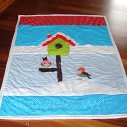 Cuddly Blanket...crawling Blanket...cuddle...children's Room...living...decoration...bedspread...children...available Immediately...warming - thumbnail 3