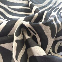Cowhide Rug Zebra Black White Unique A271 2.2 X 2 M Peau De Zebre Zebra Printed Skin - thumbnail 2