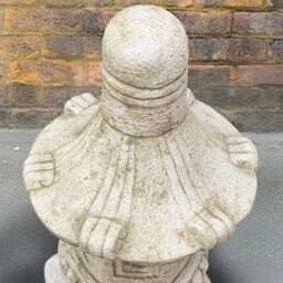 Concrete Garden Pagoda Statue Stone Lantern Figurine Outdoor Ornament Handmade Japanese Sculpture Lover Gift Zen Art Decor - thumbnail 3