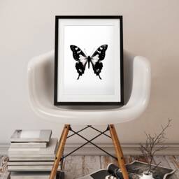 Set Of 6 Black & White Prints, Unframed Artwork For Home, Monochrome Set Prints, Typography Photographs Print - thumbnail 2