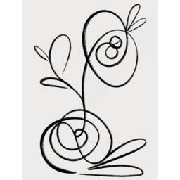 Minimalist Flower Prints, Set Of 3 Prints, Plant Wall Art, Flower, Botanical Line Art, Home Decor, Botanical Art, Grey, Hand Drawn Plant - thumbnail 3