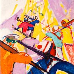 Reprint Of Sunny Sports in Switzerland Poster - thumbnail 3