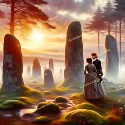 Print Only - Outlander Wall Art Print Craigh Na Dun Scottish Highlands - thumbnail 2
