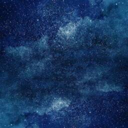 Night Sky Ceiling Wall Mural Star Field Bedroom Space Customizable Design Removable Wallpaper Navy Blue Decal - thumbnail 2