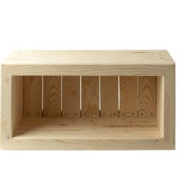 Extra Large Size Flower Container, Wooden Pot For Flowers, Farmhouse Wood Plant Stand - thumbnail 3
