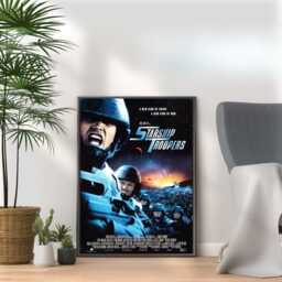 starship Troopers Movie Poster Vintage 90S Film Print - thumbnail 1