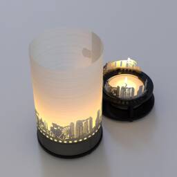 Singapore Skyline Candle - Unique Souvenir Gift Box