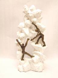statue Of Resin & Bronze Height 30 cm