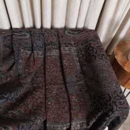 Luxury Boiled Pure Merino Wool Reversible Sofa Or Bed Throws For Ultimate Comfort & Style - Classic Indian Paisley in Multicolour - thumbnail 2