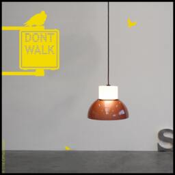Nyc Don't Walk Sign Wall Decal Pigeon Street Art Decor - thumbnail 2