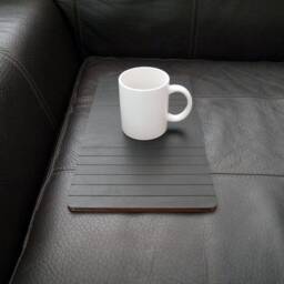 Flexible Sofa Arm Tray Table Modern Couch Organizer - thumbnail 3