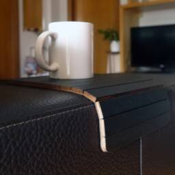Flexible Sofa Arm Tray Table Modern Couch Organizer - thumbnail 2