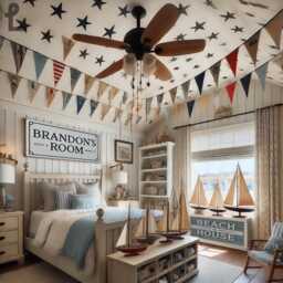 Large Star Decals . Wall Nursery 10 Inch Stickers Children Decal Ceiling Ap0056Tr - thumbnail 3