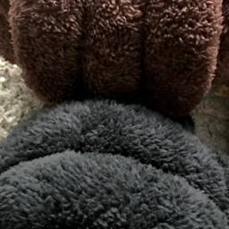 Teddy Knot Pillow - Scandinavian Home Decor, Cozy Ball Cushion - thumbnail 4
