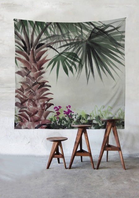 Palm Tree - Wall Tapestry Tapestry Hangings Wanderlust Bohemian Home Decor Dorm T#20 - image 1