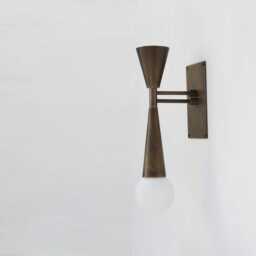 Brass Wall Sconce Light, Modern Brass Industrial Style Wall Sconce Ul Listed, No.0064 - thumbnail 2