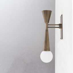 Brass Wall Sconce Light, Modern Brass Industrial Style Wall Sconce Ul Listed, No.0064 - thumbnail 3