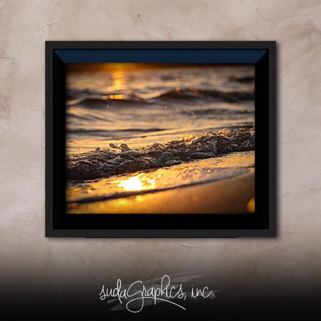 Printable Wall Art Sunset Surf Oldsmar Print #surf01, Beach Decor, Photo, Sunset, Photo Art - image 1