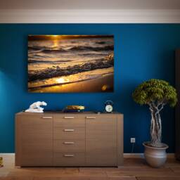 Printable Wall Art Sunset Surf Oldsmar Print #surf01, Beach Decor, Photo, Sunset, Photo Art - thumbnail 3