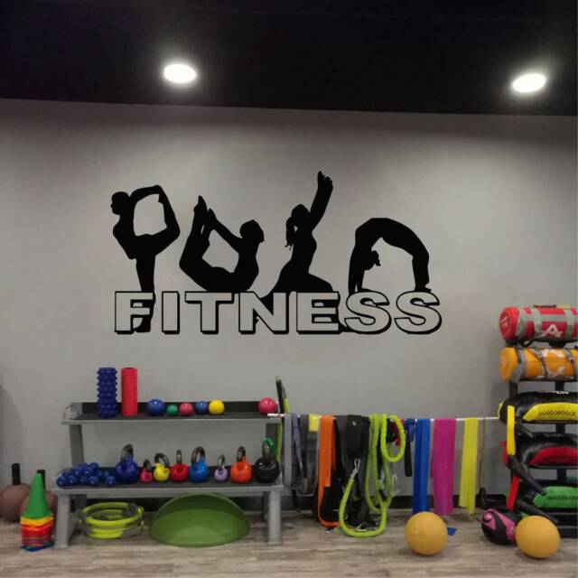 Fitness Wall Decal Motivational Gym Decor T724 - image 1